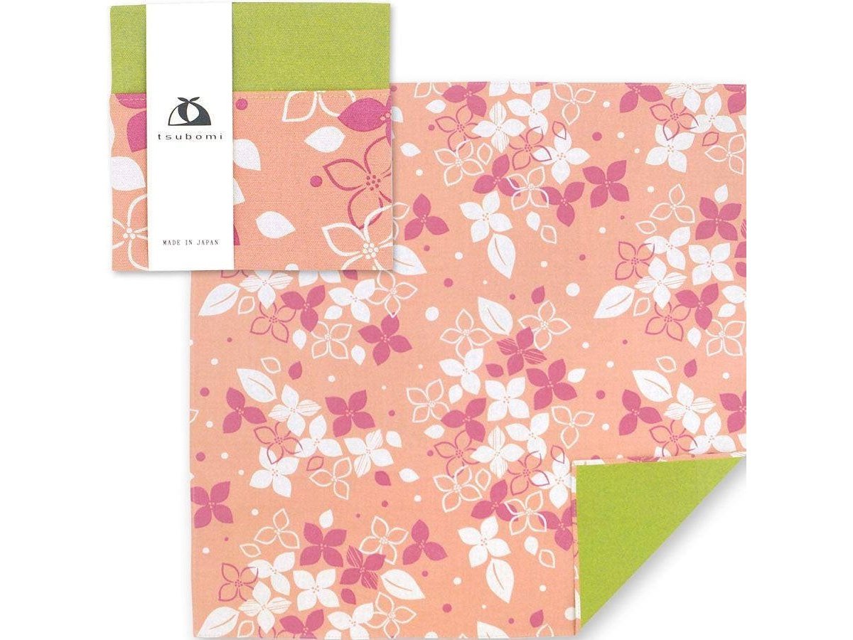 Tsubomi Floret Pink Furoshiki Wrapping Cloth cm