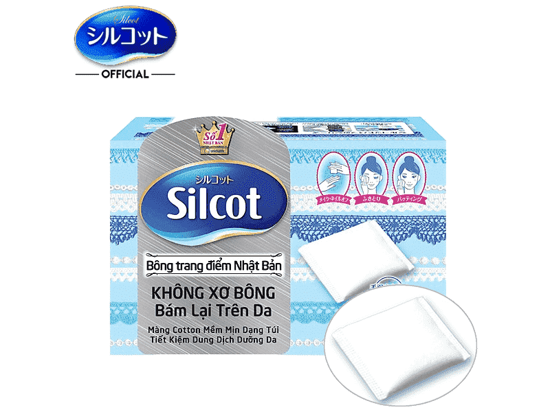 UNICHARM silcot cotton pads soft type pcs