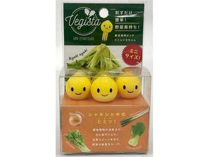 Vegista Chibi-Syaki-Chan Mini Vegetable Keeper 3pc