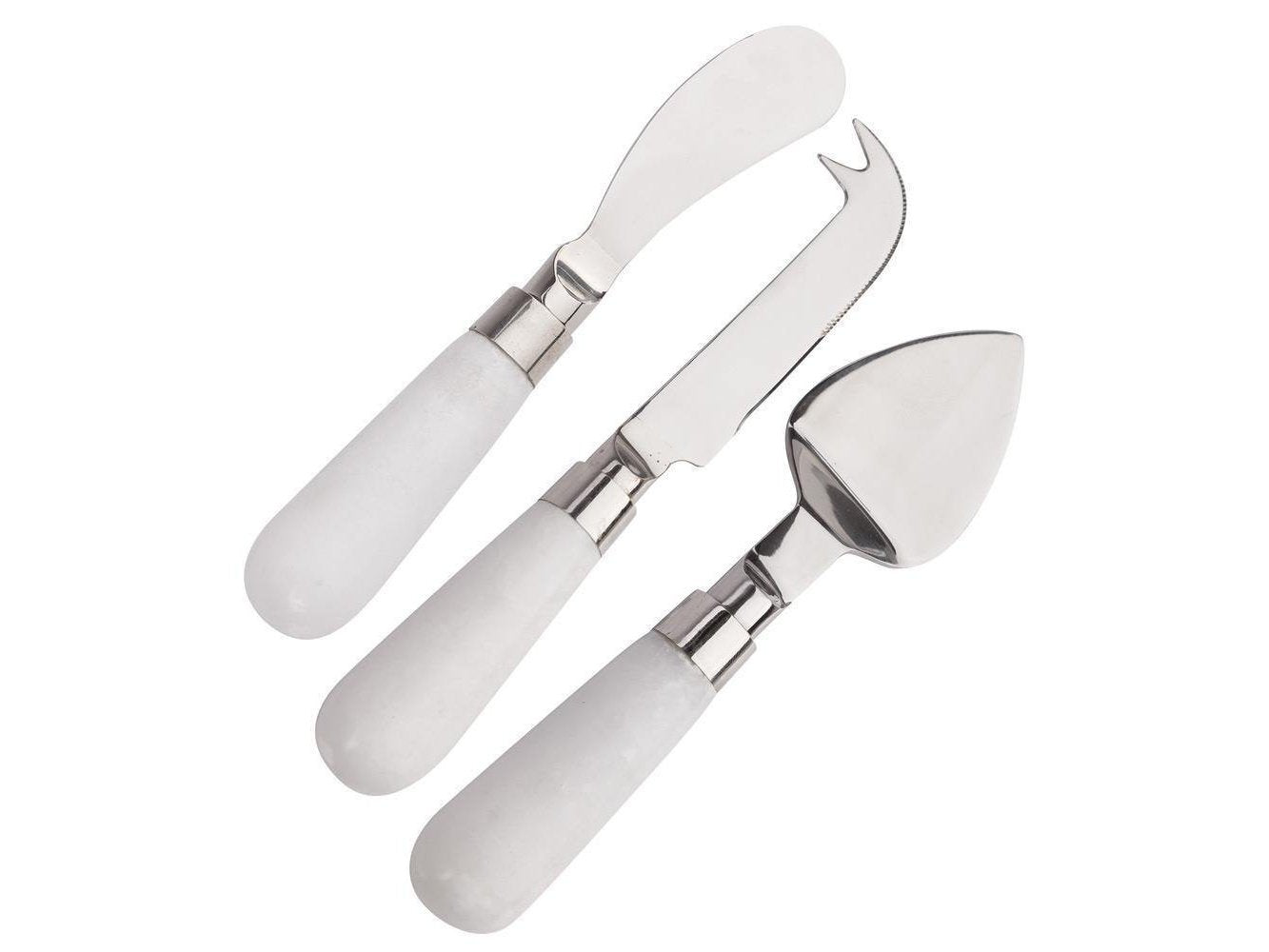 WILKIE PCE CHEESE KNF MARBLE HANDLES