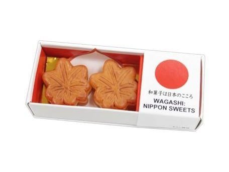 Wagashi Japanese Confectionery Autumn Leaves Magnet Pcs