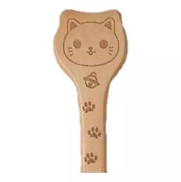 Waka Cat Kids Wooden Fork