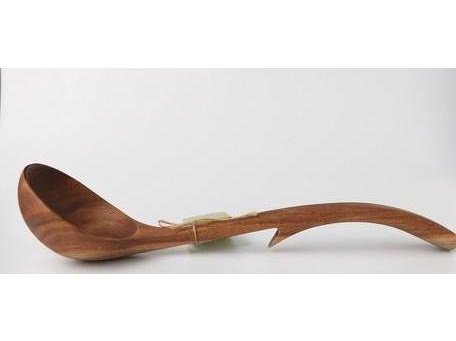 Wakacho Hooked Wooden Spoon Varnish cm