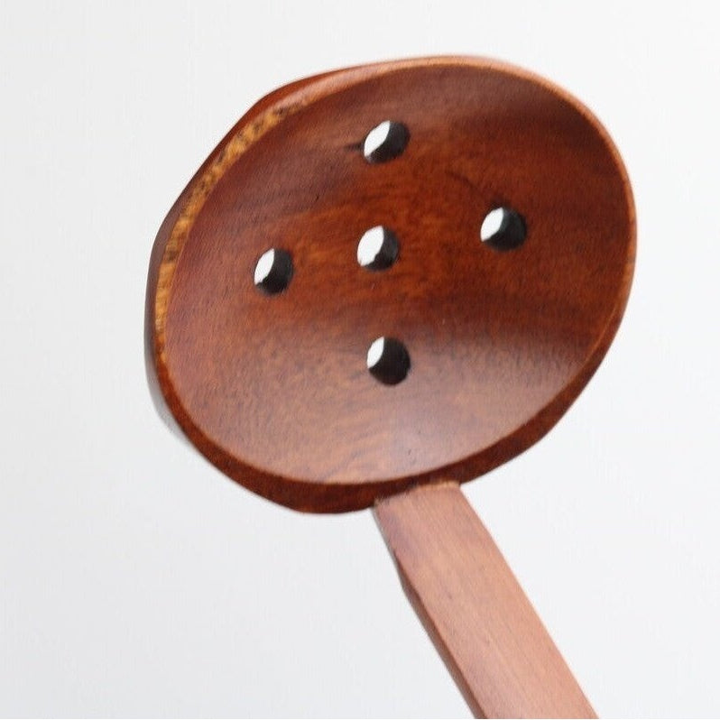 Wakacho Wooden Tortoise Shell Strainer Ladle