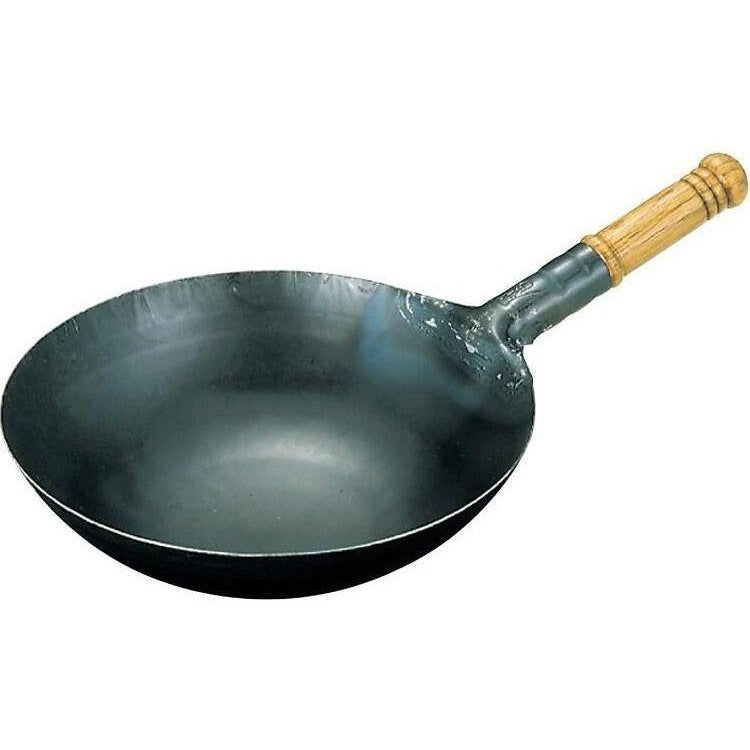 Yamada Launch Wok wood handle 27cm