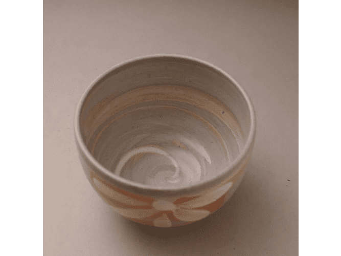 Yamaki Flower Mini Matcha Bowl