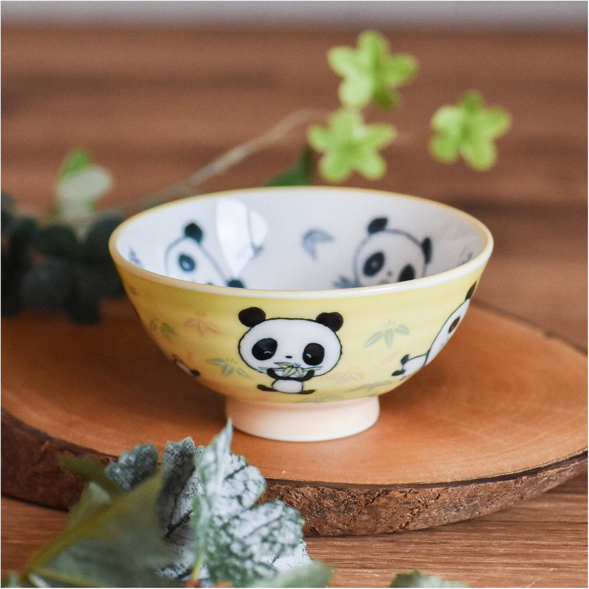 Yellow Panda Rice Bowl 10.5D 5.1H