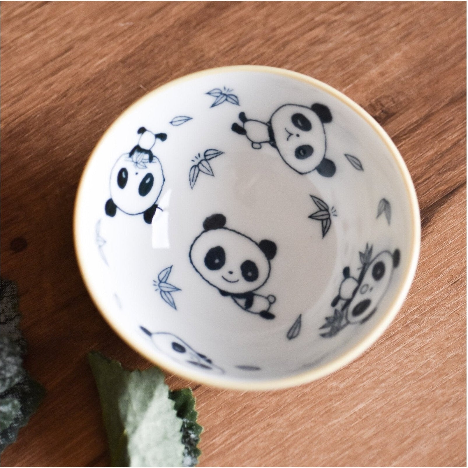 Yellow Panda Rice Bowl 10.5D 5.1H