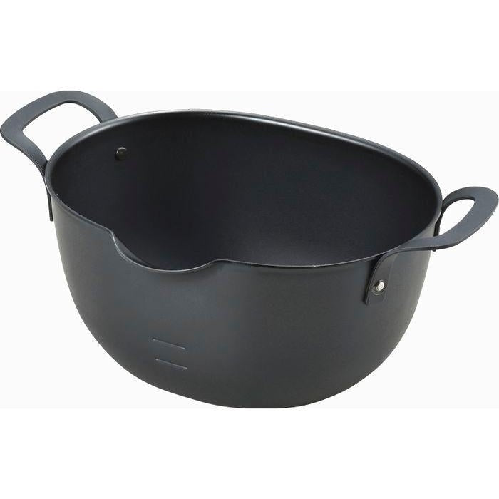 Yoshikawa Aikata Two-Handle Deep Frying Iron Pot