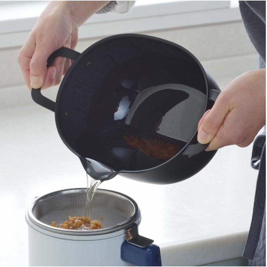 Yoshikawa Aikata Two-Handle Deep Frying Iron Pot