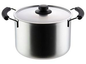 Yoshikawa She&#39;s Cooking Stainless Steel Two-Handled Pot 22cm