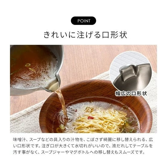 Yoshikawa Aikata Yukihira Pot 18cm 1.7L