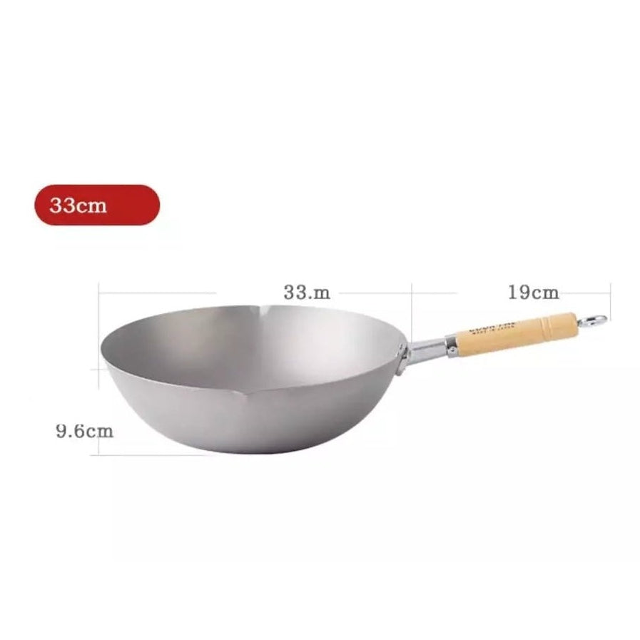 Yoshikawa Cook-Pal Titanium Wok 33cm