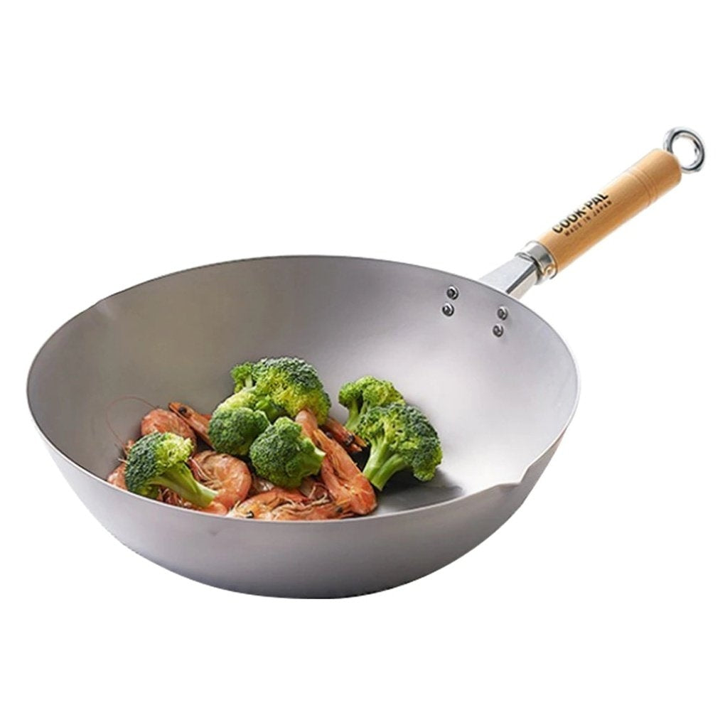 Yoshikawa Cook-Pal Titanium Wok 33cm