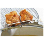 Yoshikawa Tempura Pot with Lid Thermometer