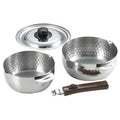Yoshikawa Yukihira Pot Set 16cm/18cm