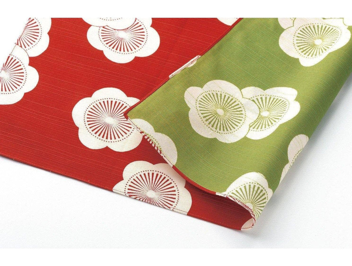 Yoshimura Furoshiki Wrapping Cloth Ume Red Green mm