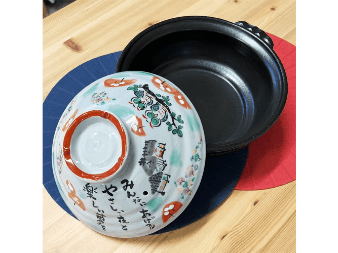 Yudachi Owl Donabe Clay Pot Size