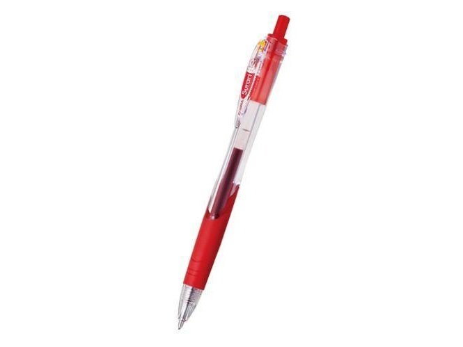 ZEBRA Emulsions Ink Ballpoint Pen Surari color Red