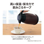 ZOJIRUSHI SH-RA19 Stainless Steel Vacuum Carafe 1.9L