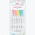 Zebra Mildliner Double Ended Brush Pen 5-Colour Set