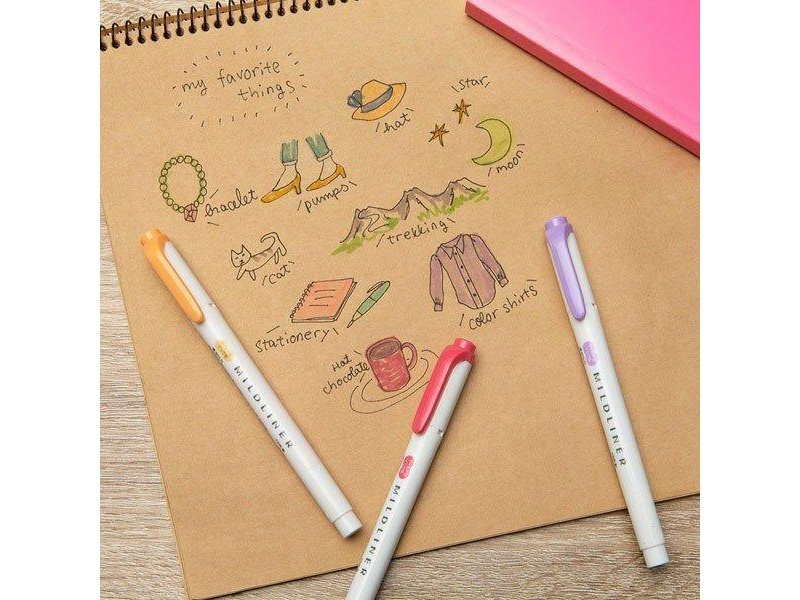 Zebra Mild liner Pen /marker pen color set Highlighter