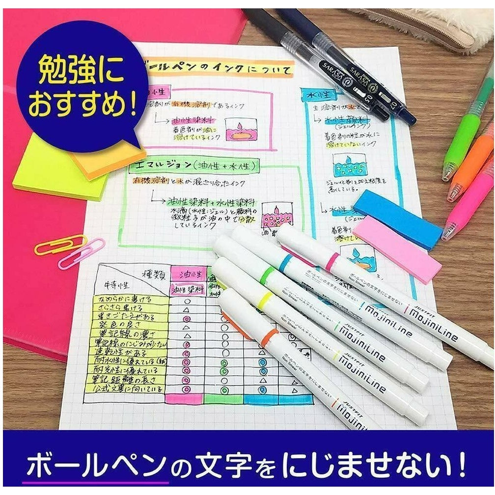 Zebra MojiniLine 5 Colour Set