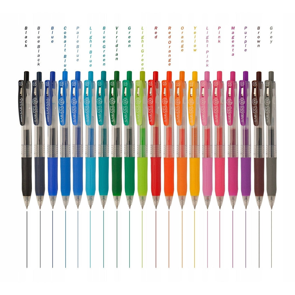 Zebra Sarasa Clip Gel Pen 0.5mm