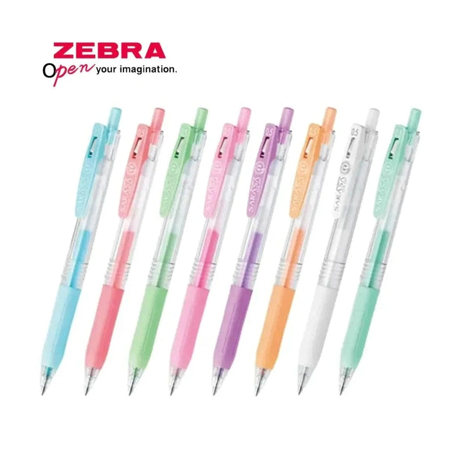 Zebra Sarasa Clip Milk Color Gel Pen 0.5mm