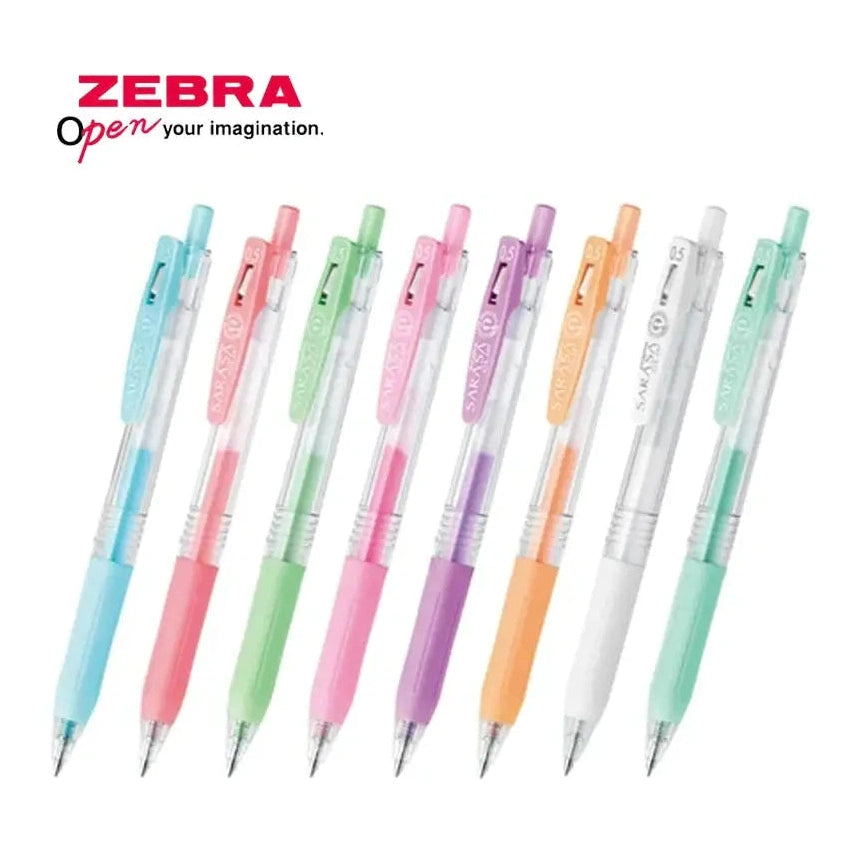 Zebra Sarasa Clip Milk Color Gel Pen 0.5mm