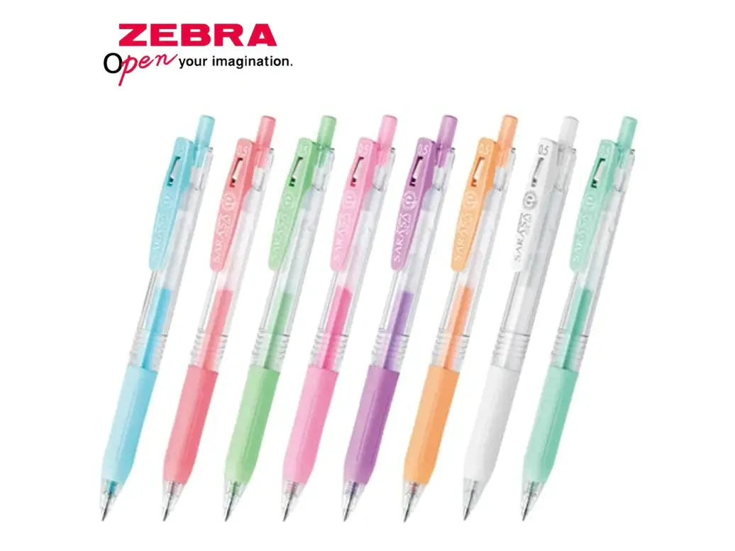 Zebra Sarasa Clip Milk Color Gel Pen 0.5mm