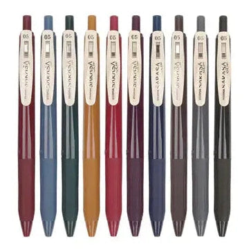 Zebra Sarasa Clip Vintage Color Gel Pen 0.5mm