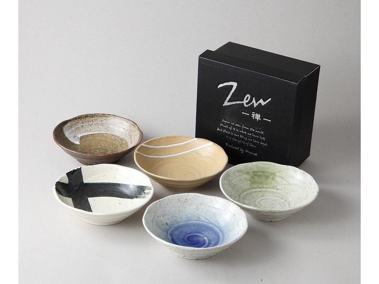 Zen Wabisabi Small Bowl 5P Set