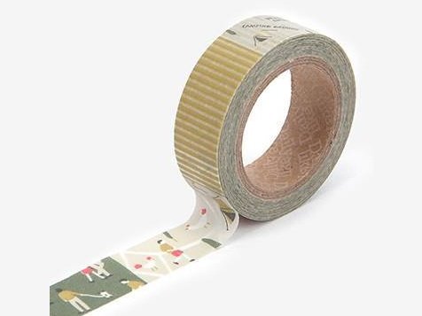 decollections masking tape Camping map