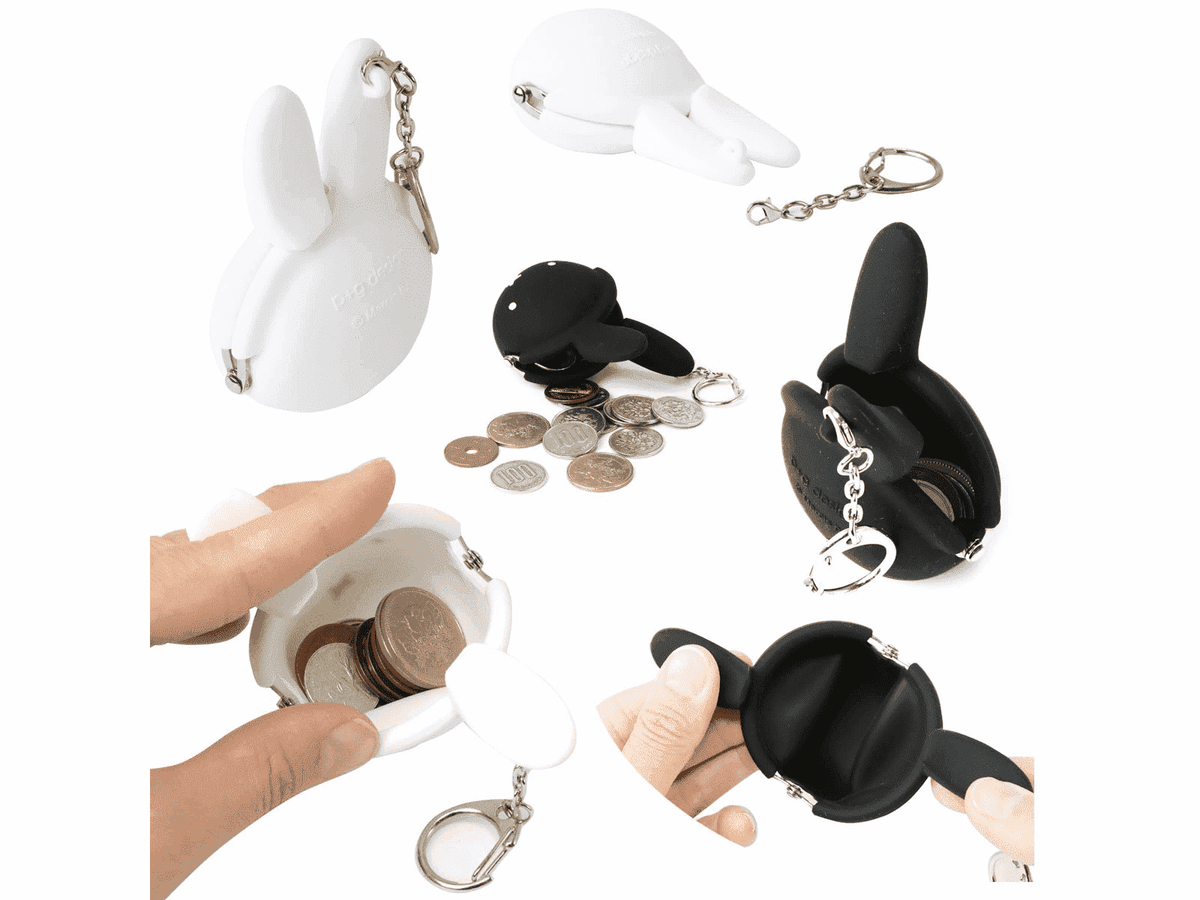 mimi POCHI BABY miffy keychain pouch - Shop hellolittleshop Kids
